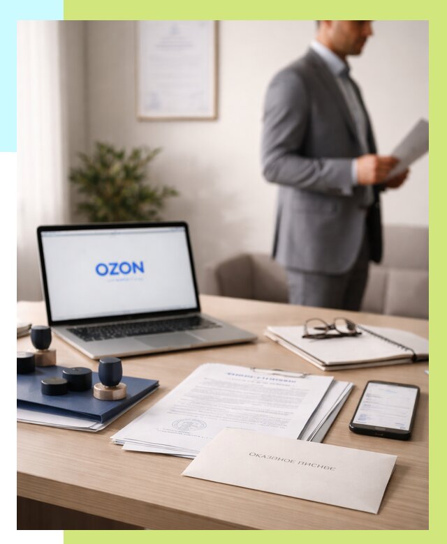 Отказное письмо для Ozon в Дюртюли от 3649 р. | Сертэкс